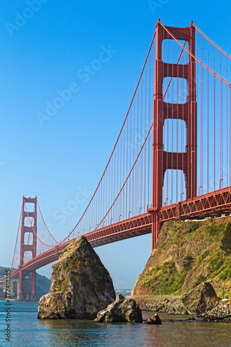 Golden Gate Bridge - International Orange photo