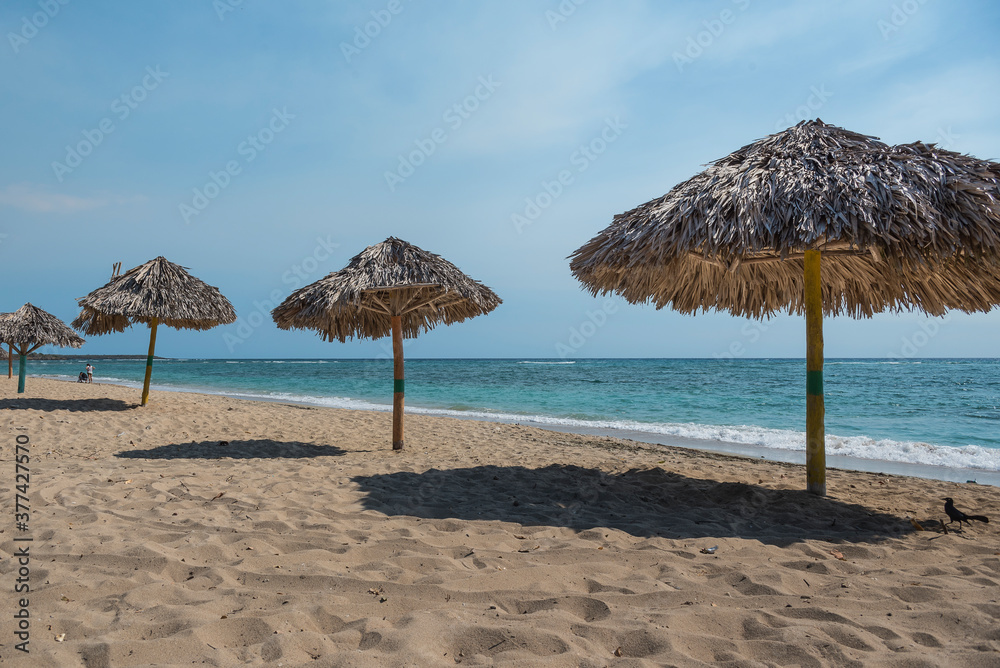 Playa de Rancho Luna en Cuba