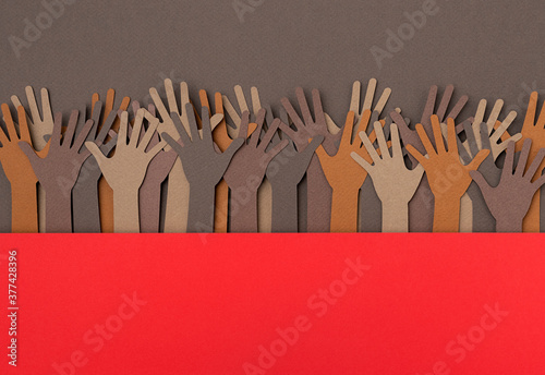 Multicultural hands