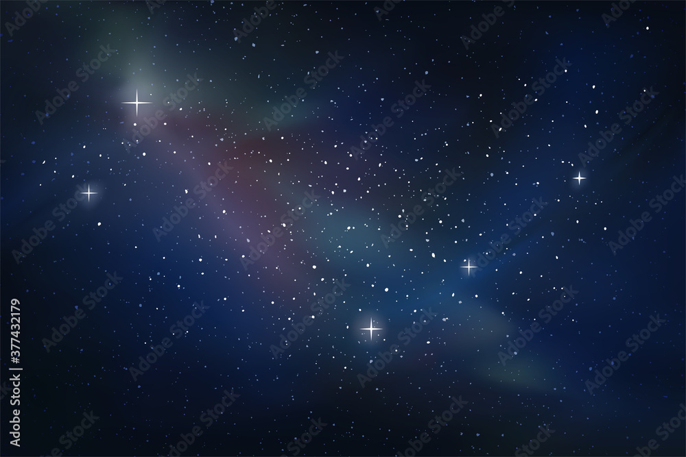 Creative design of space background