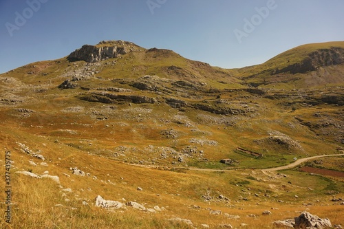 Landscape in the mountains