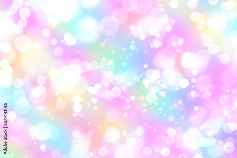abstract background with bokeh