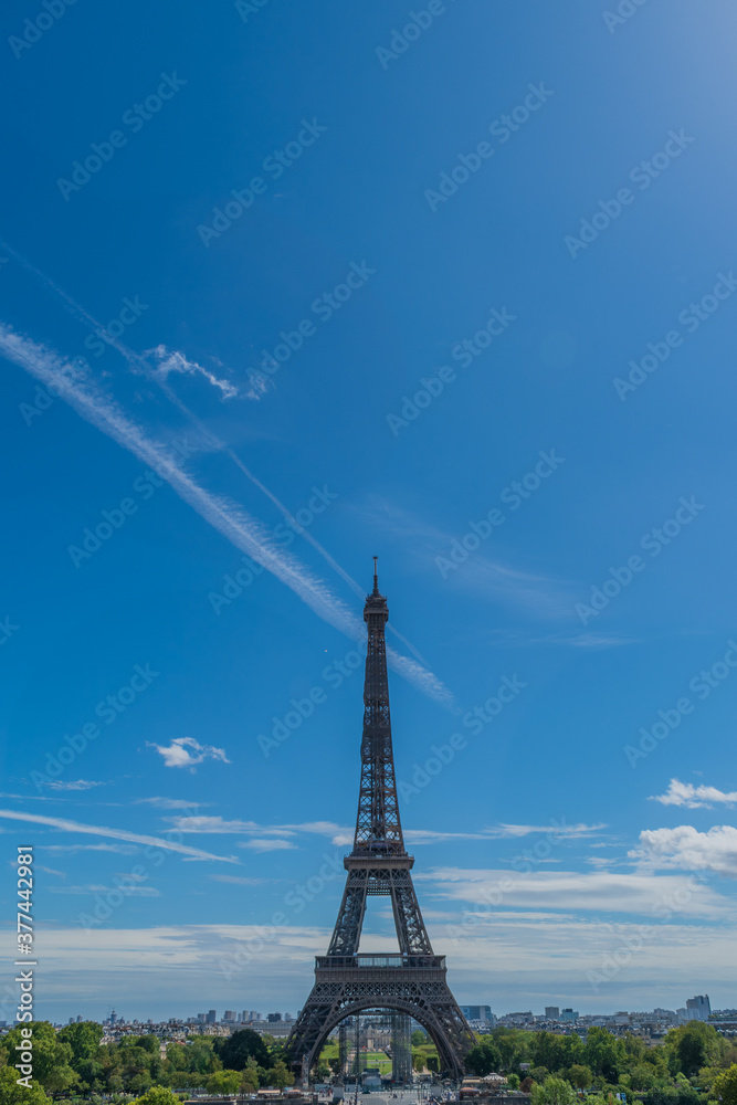 Fototapeta premium Paisaje en París