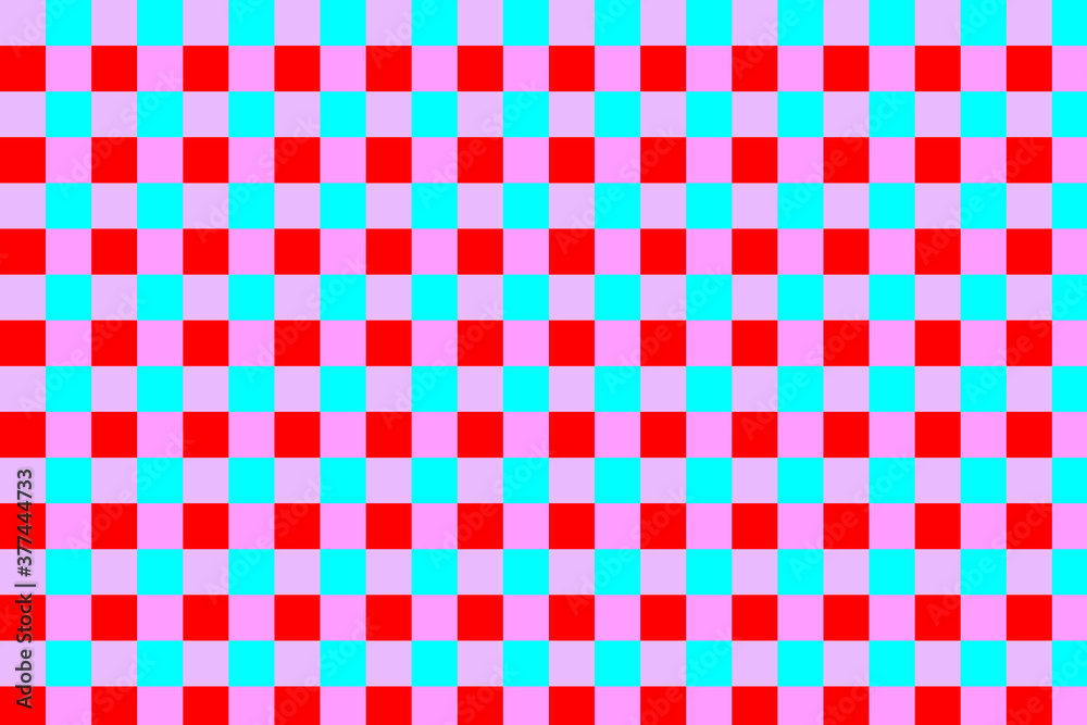 Fototapeta premium colorful plaid with geometric shapes