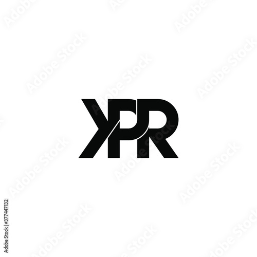 kpr letter original monogram logo design