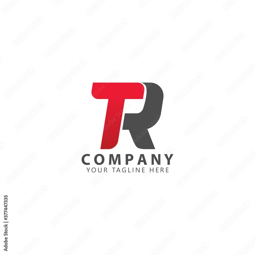 Initial TR Logo Design Inspiration Vector Initial TR Logo Design Inspiration Vector