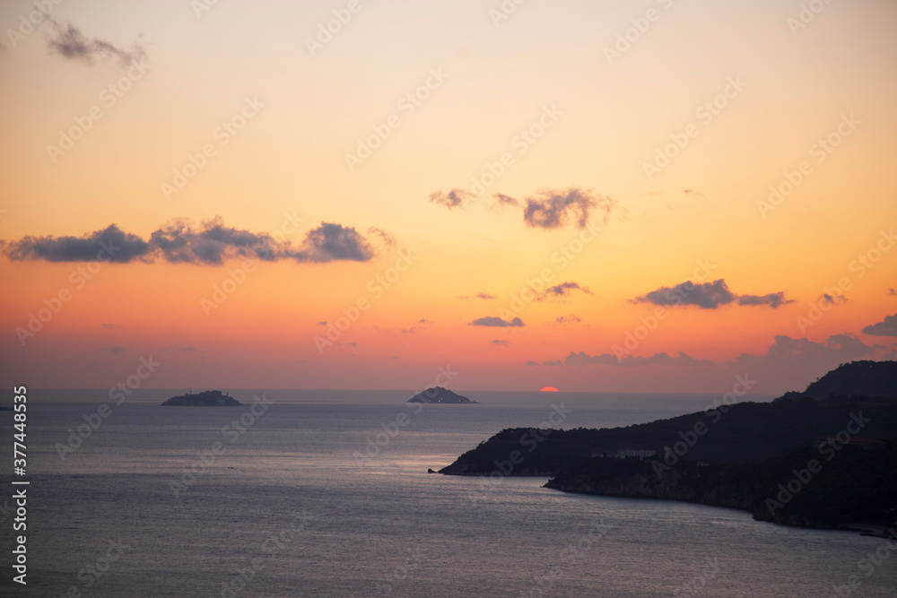 Istanbul Islands Sunset View
