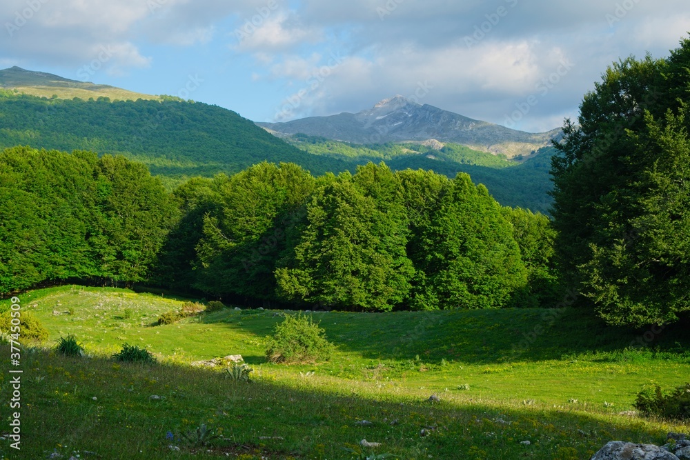Montagne della Duchessa natural reserve,  Monte San Rocco