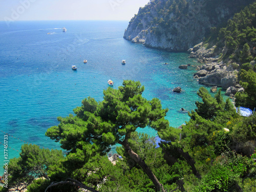 amalfi coast vista, Island of Capri