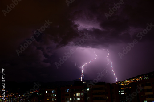 Rayos desde mi balcón