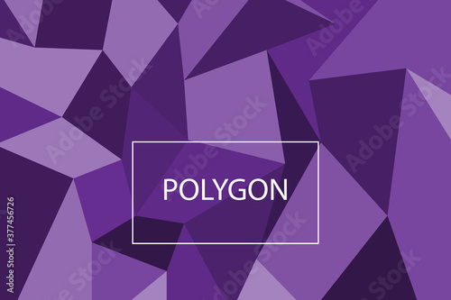 Vector Polygon Abstract Background Geomatric Triangle Mosaic Background
