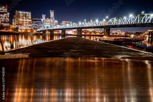 bridge over the river