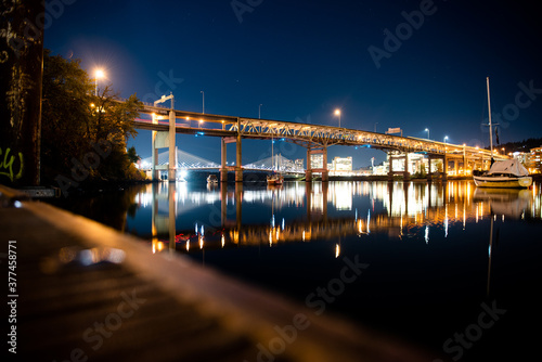 bridge over the river