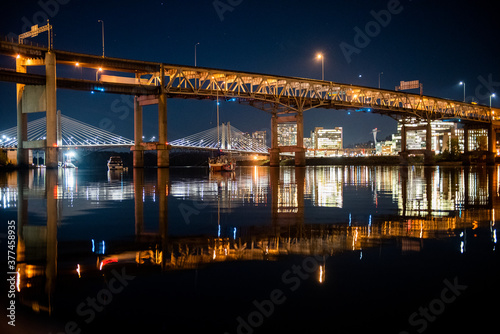 bridge over the river