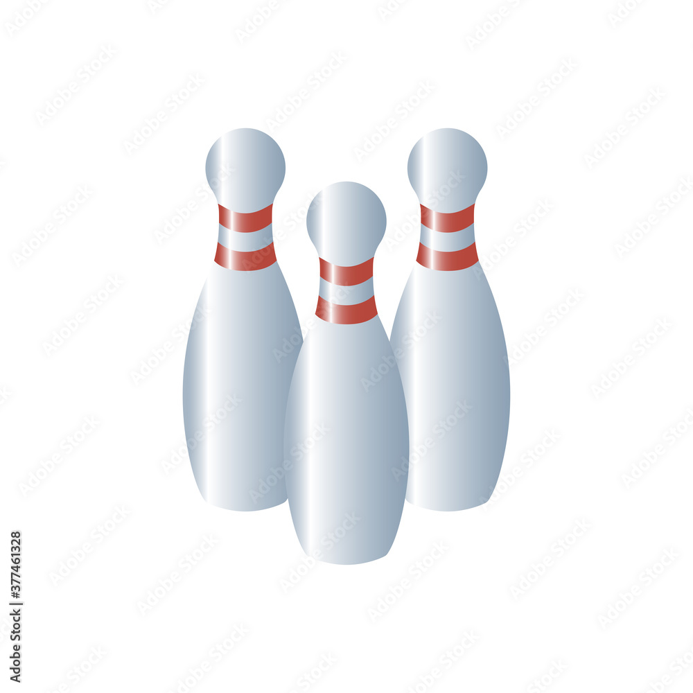 bowling pin icon vector illustration design bowling pin icon vector illustration design