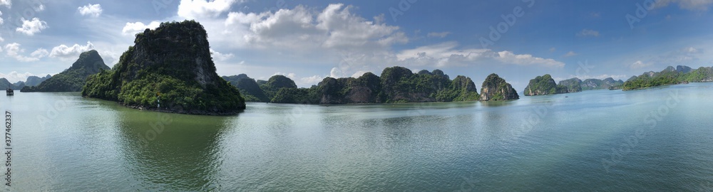 Extra Wide Panorama, Lan Ha Bay, Vietnam