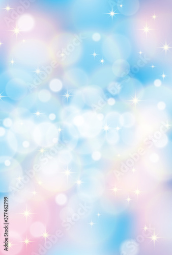 幻想的なキラキラ光る背景素材