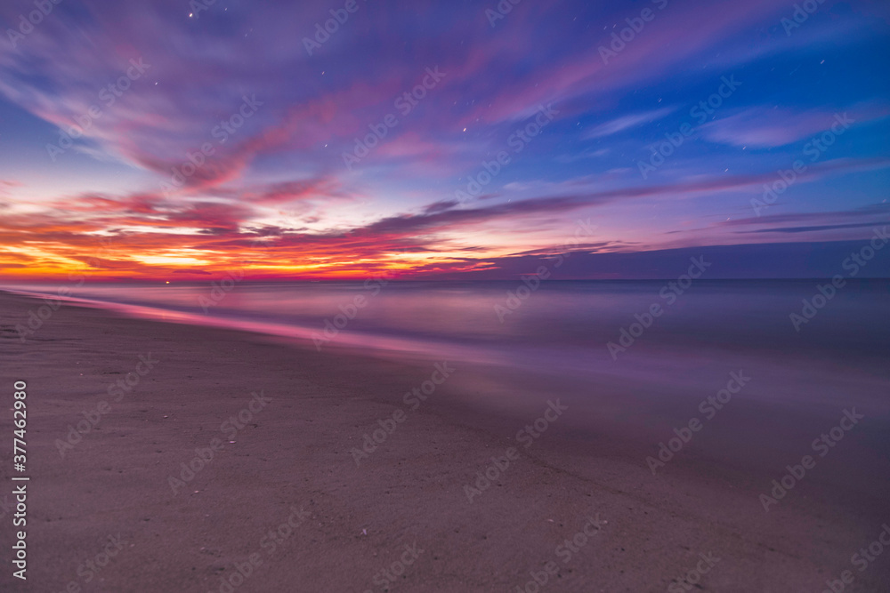 Belmar beach Nj shore sunrise with a hint of stars! Belmar beach Nj shore sunrise with a hint of stars!