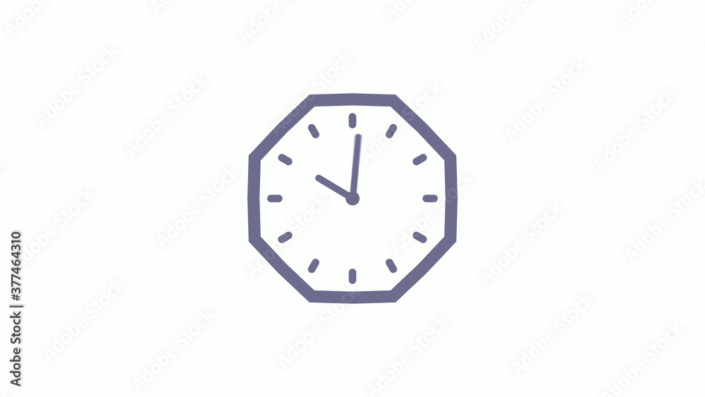 12 hours counting down clock icon with trick,Aqua gray clock icon on white background 12 hours counting down clock icon with trick,Aqua gray clock icon on white background