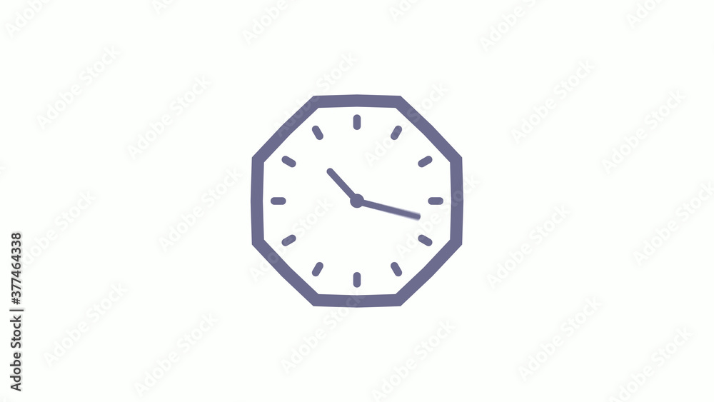12 hours counting down clock icon with trick,Aqua gray clock icon on white background 12 hours counting down clock icon with trick,Aqua gray clock icon on white background