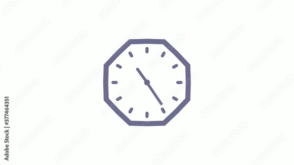 12 hours counting down clock icon with trick,Aqua gray clock icon on white background 12 hours counting down clock icon with trick,Aqua gray clock icon on white background