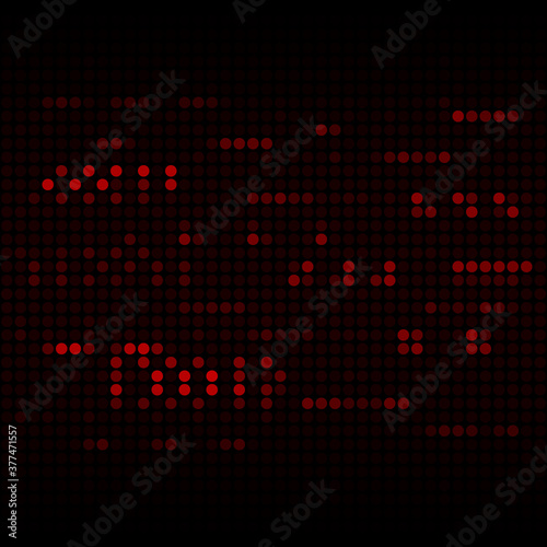 Red dot background