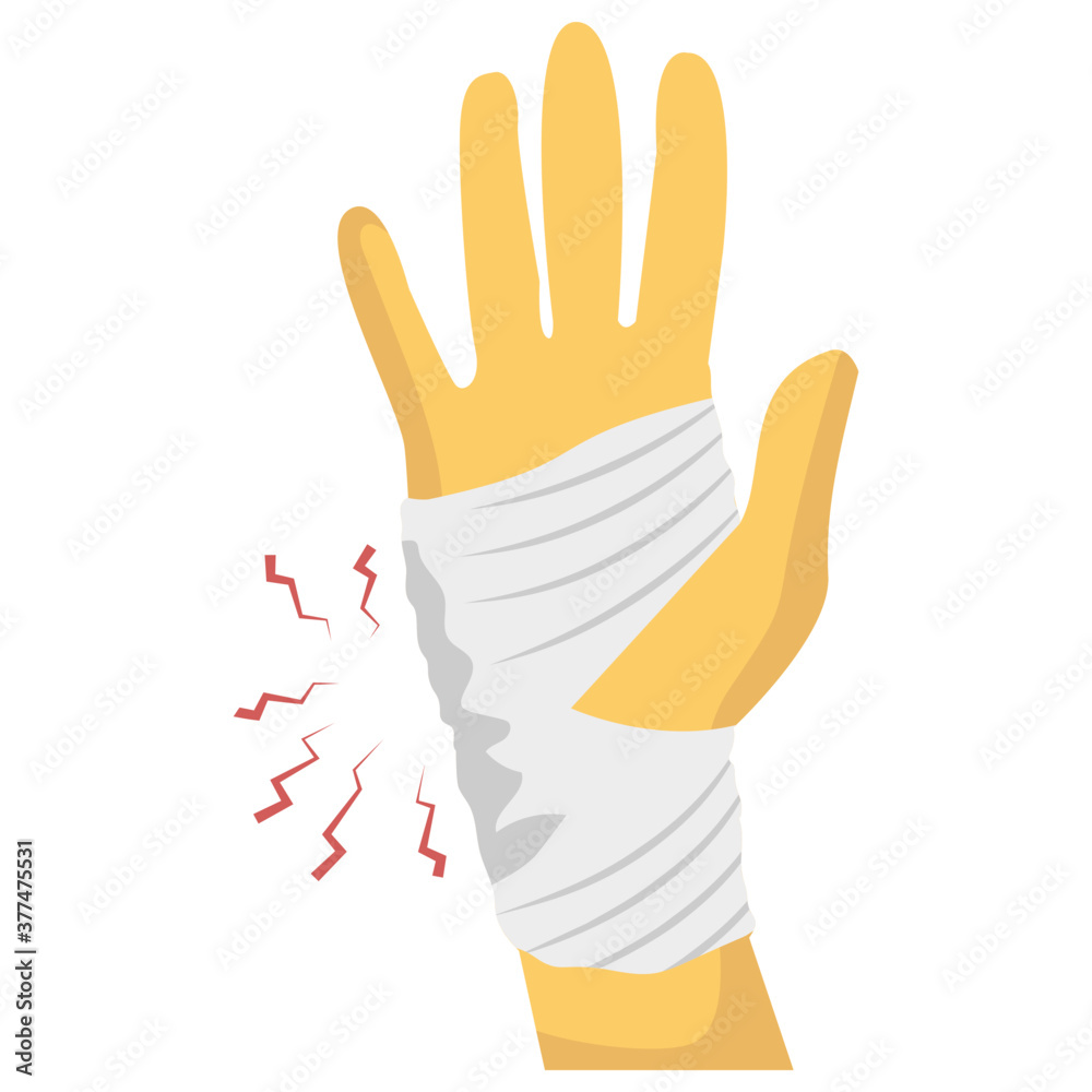 Fototapeta premium Hand Bandage 