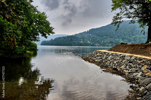 Fototapeta Naklejka Na Ścianę i Meble -  Zywieckie lake