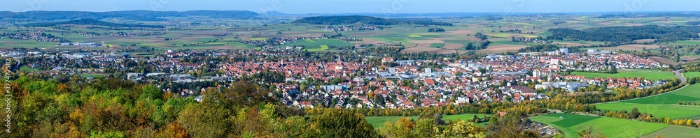 Panorama von Weißenburg