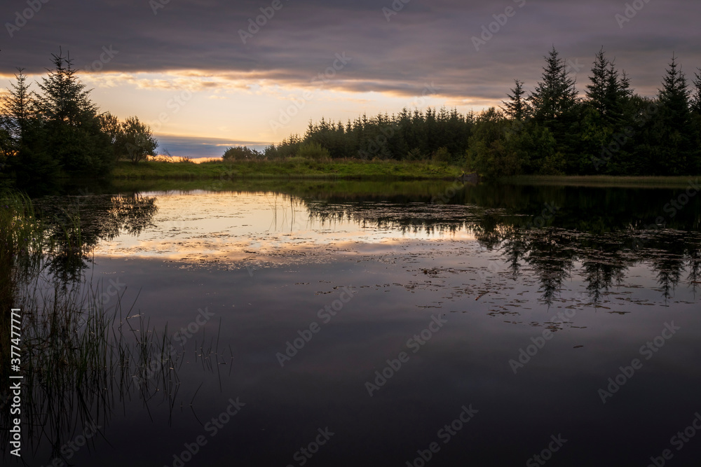Ladymuir Reservoir, Lochwinnoch, Scotland, UK
