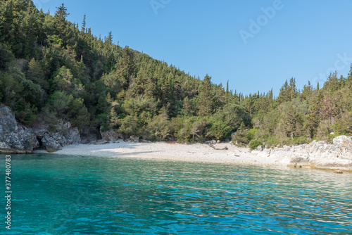 Greek islands beaches and rocks