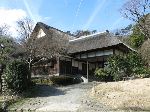 横浜市の三溪園にある鶴翔閣（旧原家住宅）　Kakushokaku (Sankeien Garden) photo