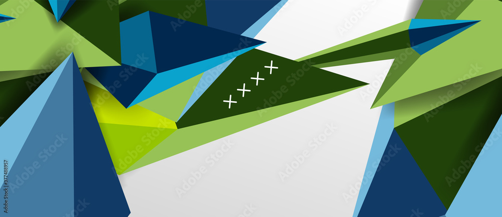 3d low poly abstract shape background vector illustration 3d low poly abstract shape background vector illustration