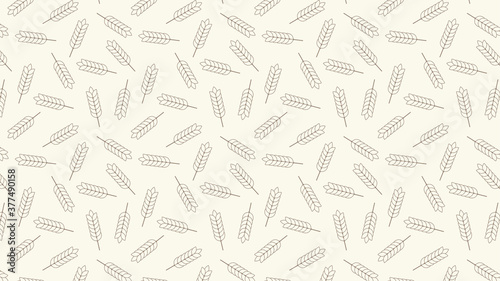 Oat pattern wallpaper. oat symbol. free space for text. rice sign. Rice pattern wallpaper.