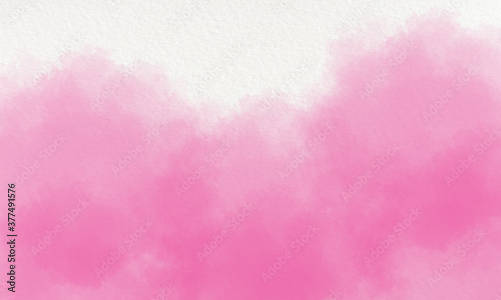 Hot Pink watercolor background