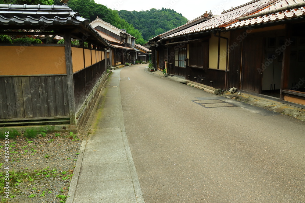 大森地区　石見銀山　島根