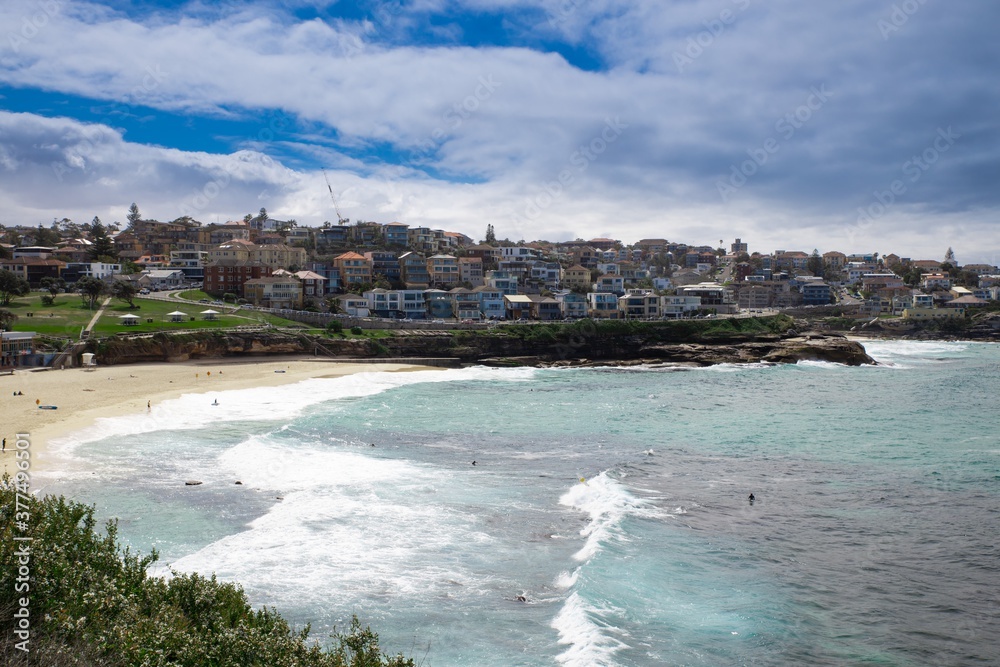 Bronte Beach Sydney Australia beautiful blue turquoise waters, great for swimming and surfing