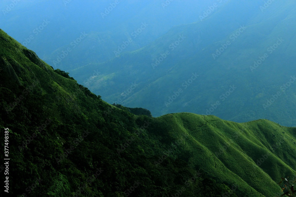 Obraz premium View from the top of mountain