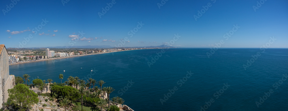 views of peñiscola from the top of the castle views of peñiscola from the top of the castle