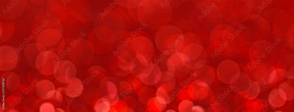 Red bokeh abstract banner background Red bokeh abstract banner background
