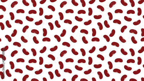 Red bean pattern wallpaper.