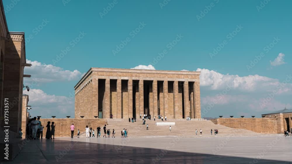 Anitkabir Ataturk tomb in Ankara
