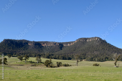 A view of rural land near Lithgow, Australia