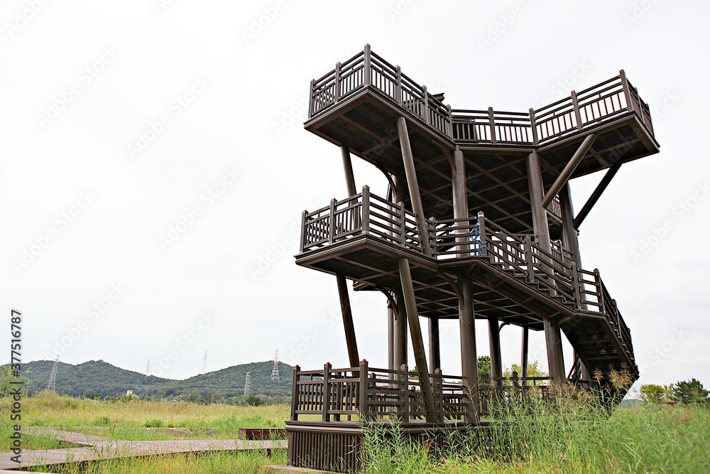 한국 인천시  남동구  소래습지생태공원 입니다