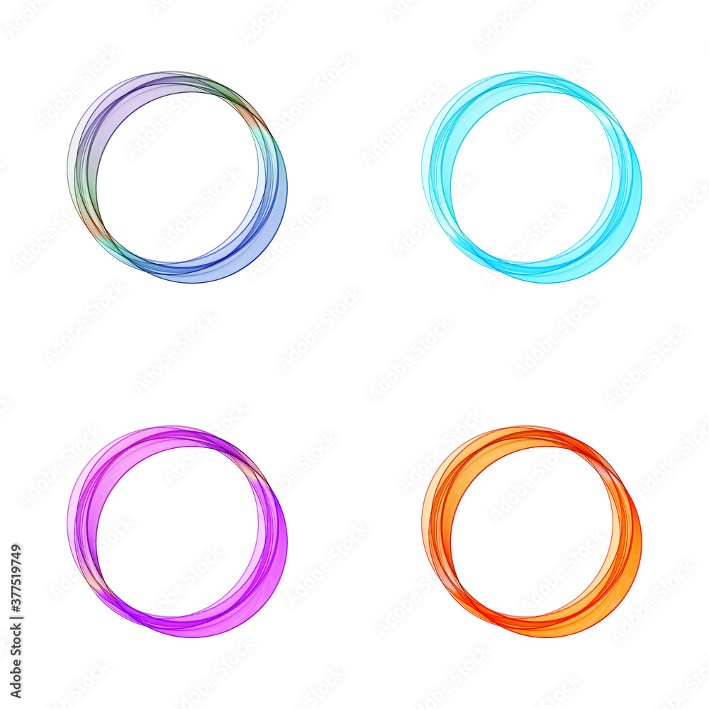 Geometric shapes background. Multicolored set of transparent circles. Colorful abstract waves, swirls. eps 10 Geometric shapes background. Multicolored set of transparent circles. Colorful abstract waves, swirls. eps 10