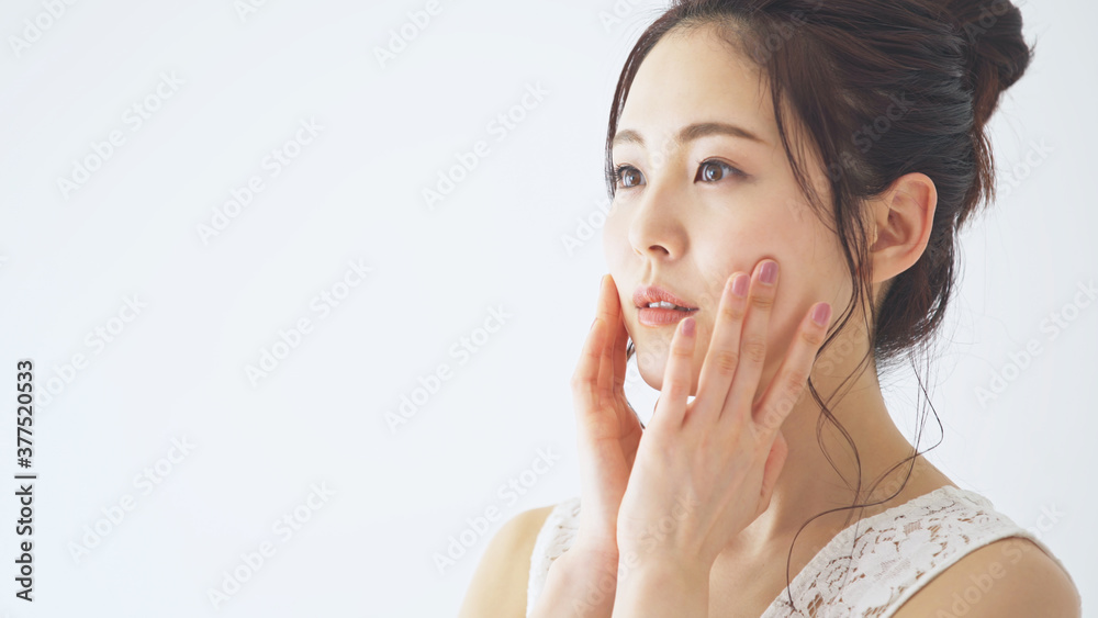 Fototapeta premium スキンケア・女性