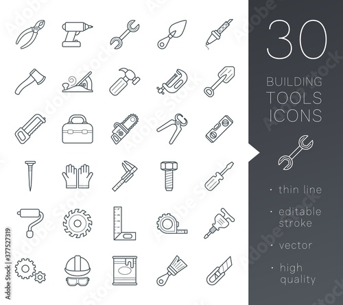 Outline tools icons