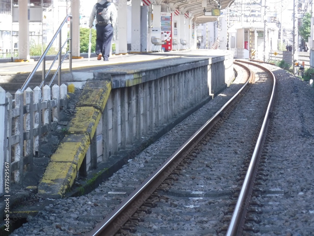 Naklejka premium 駅の風景 ～Station scenery