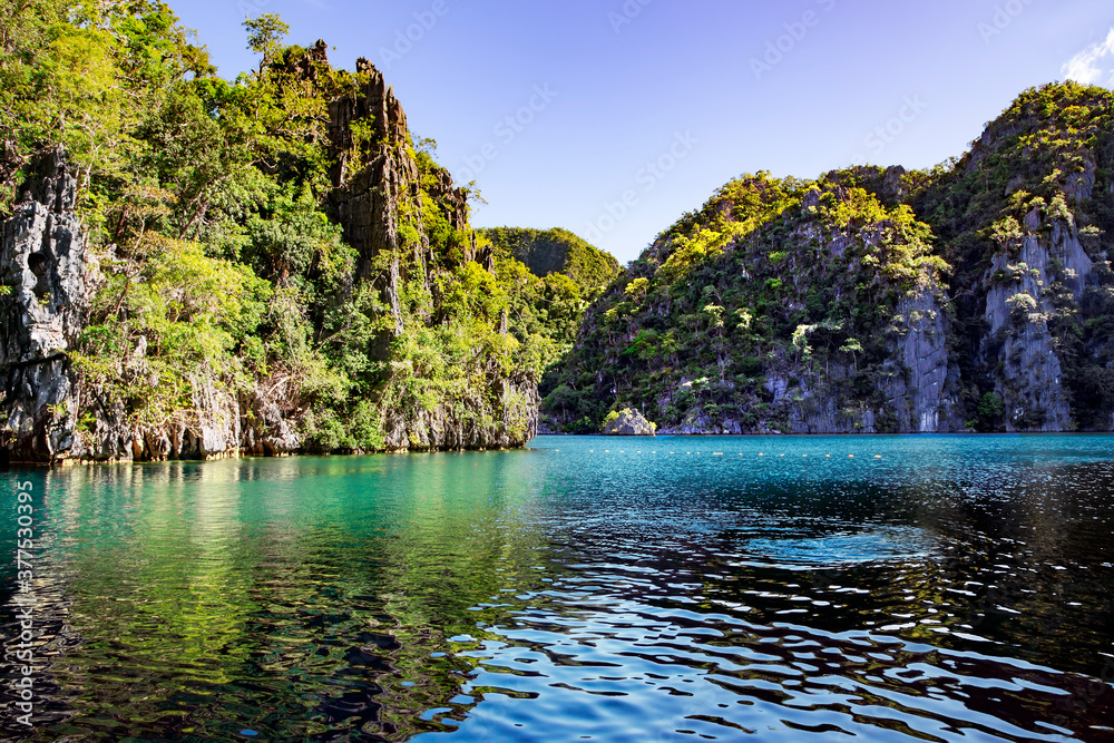 Kayangan lake is one of the seven enchanting lakes of Coron Island, considered sacred by the Tagbanuas people. The lake itself is unique in that it is 2/3 freshwater, and only 1/3 salty.