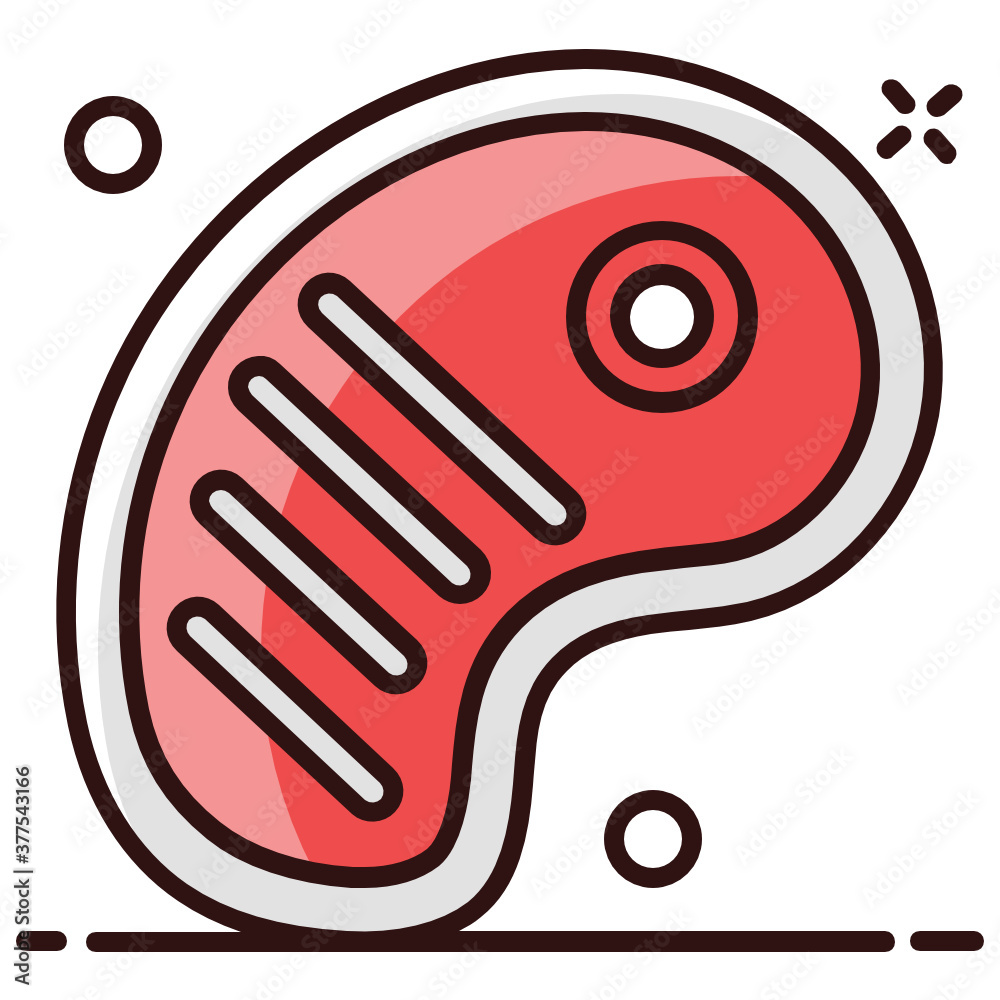 Steak vector style, icon design of steak dish
Steak vector style, icon design of steak dish